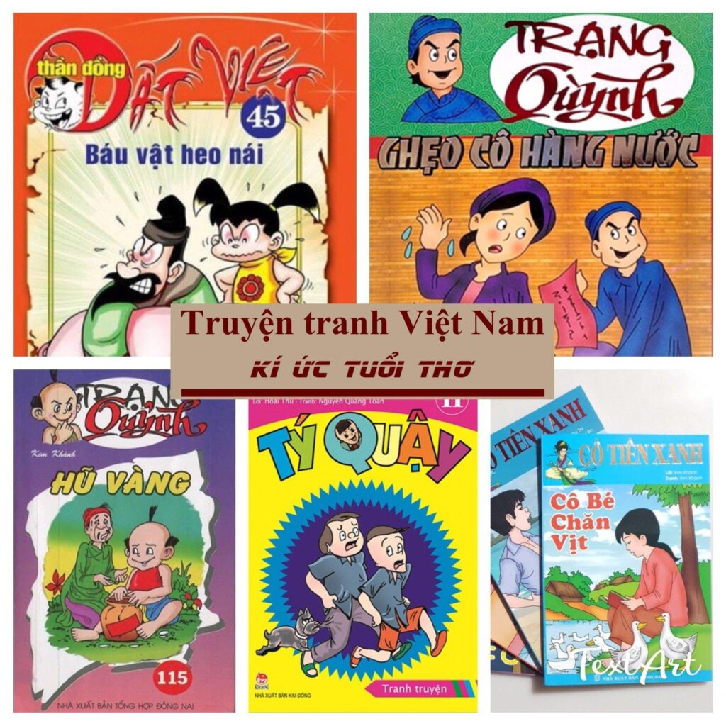 Top 5 truyện tranh tạo nên tuổi thơ – Những trang giấy mãi sống trong ký ức % bia truyen