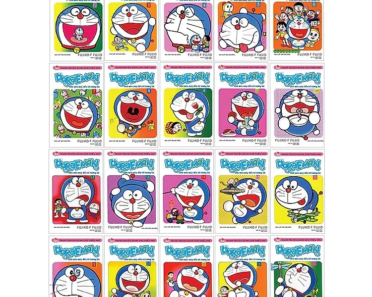 Combo Doraemon Truyện Ngắn (Bộ 45 Tập)