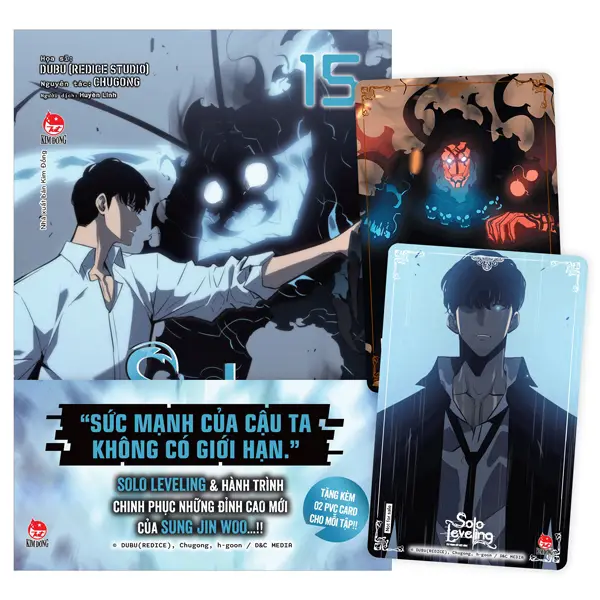 Solo Leveling - Tôi Thăng Cấp Một Mình - Tập 15 - Tặng Kèm Obi + 2 PVC Card